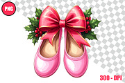 Christmas Ballet Slippers Cliparts, a Person Illustration by taramija (Thumbnail 26 of 26)