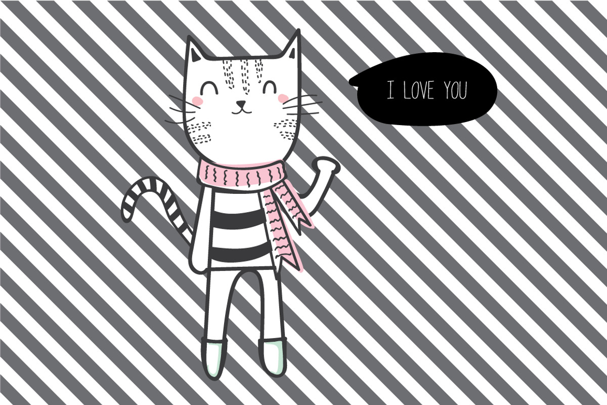 HAPPY Autumn Doodle vector, an Animal Illustration by MooBeer (Photo 8 of 8)