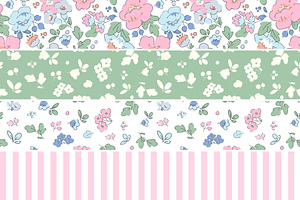 Retro Floral Seamless Pattern