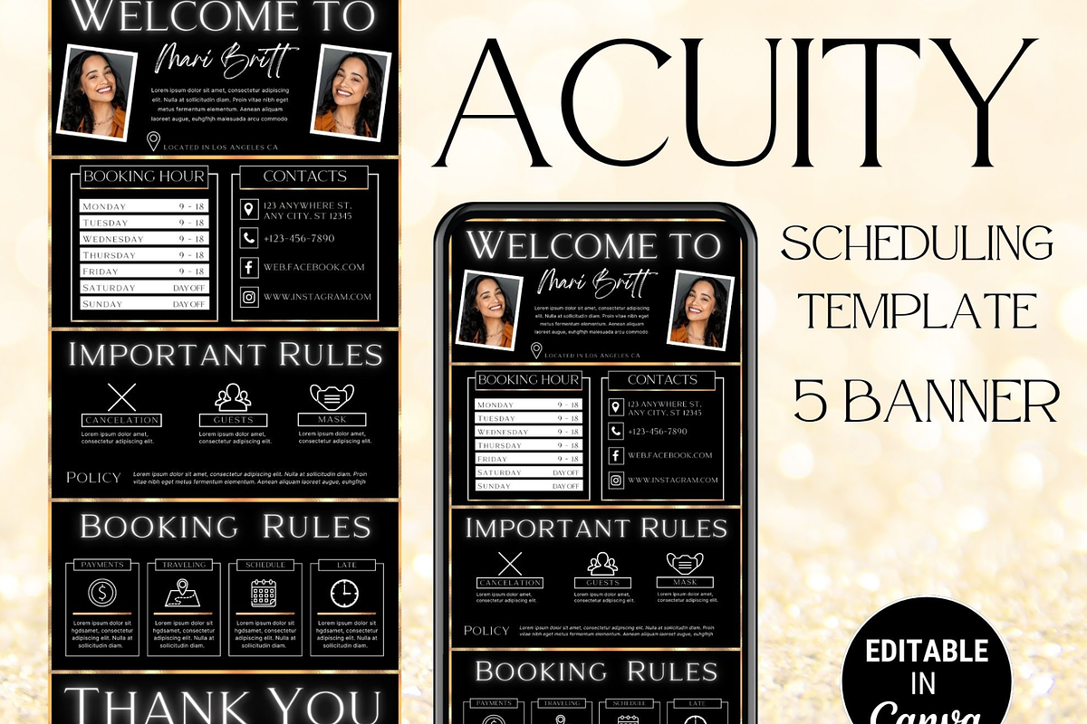 Acuity Scheduling Template, a Templates & Theme by TimCanvaTemplate (Photo 2 of 4)