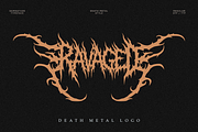 Damnation - Death Metal Font, a Symbol Font by Masyafi Studio (Thumbnail 6 of 9)