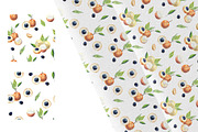 Watercolor tropical fruits., an Illustration by TaPilipa (Thumbnail 22 of 39)