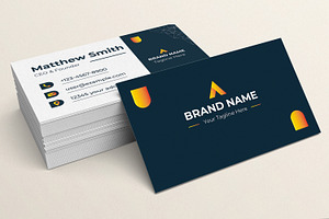Business Card Design, a Business Card Template by MightyDesign