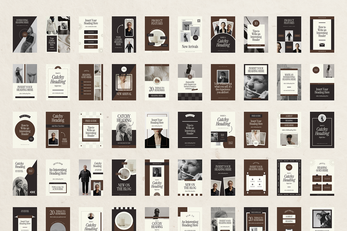 Canva Pinterest Pins Templates, a Marketing Template by Branding Babe Co. (Photo 6 of 6)