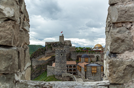 Rabati Fortress Medieval Castle Complex in Akhaltsikhe. Georgia, an Architecture Photo by Photostock