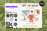 Mystic & Organic Vector Graphic Kit, an Object Illustration by Valerie (Thumbnail 8 of 9)