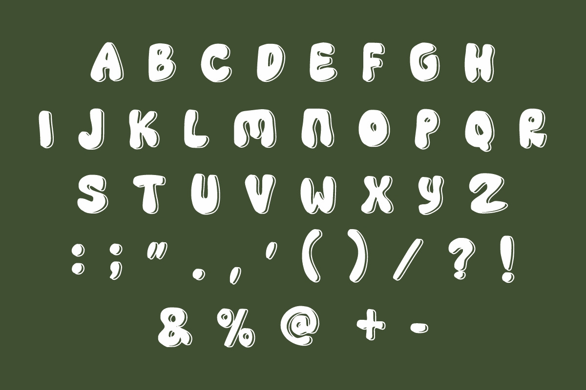 Retro Cooper, a Handwritten Font by Fourteen Letter (Photo 8 of 9)