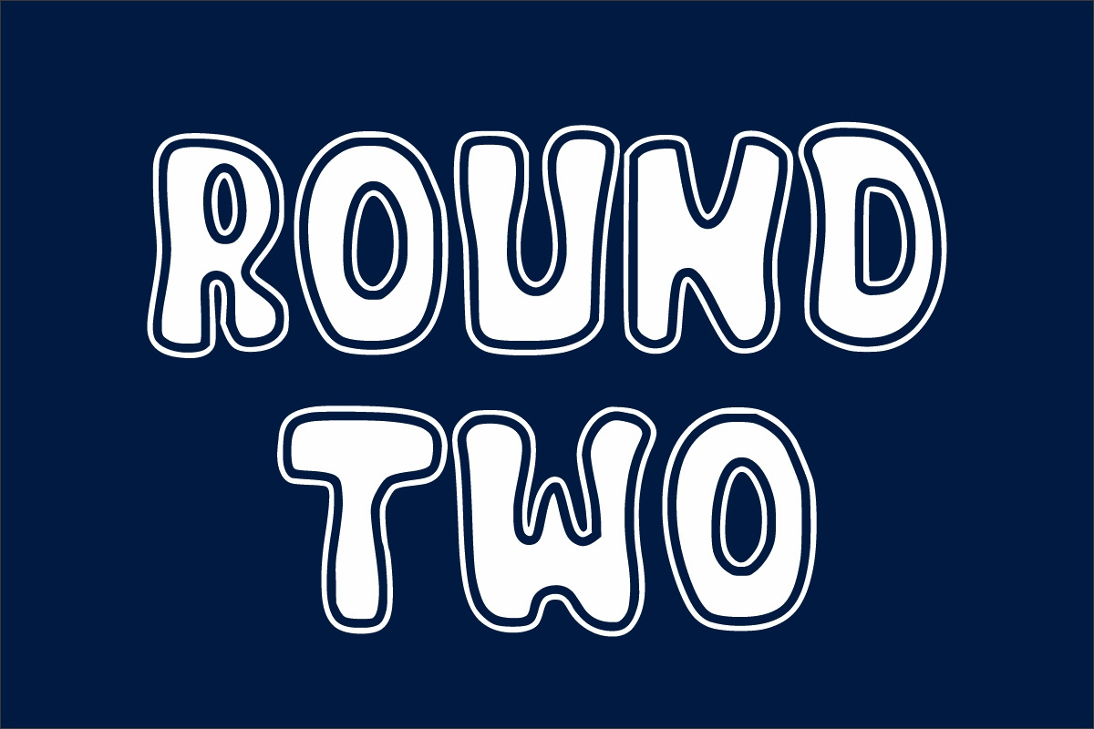 Black Bubble, a Handwritten Font by Fourteen Letter (Photo 2 of 5)