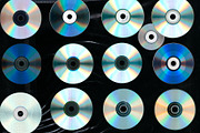 Extra-detailed CD textures, CD cases, a Texture Graphic by Roman Paslavsky (Thumbnail 2 of 7)