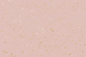 Gold particles or paint splatter
