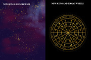 Astrology Vector Set & Birth Chart, an Illustration by The Gypsy Goddess (Thumbnail 8 of 15)