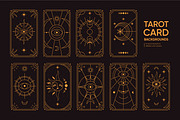Magic tarot card back designs set, a Decorative Illustration by Good Studio (Thumbnail 1 of 8)