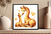 Cute Animals Mothers Day Clipart Mom, an Illustration by DreamCafeArt (Thumbnail 5 of 6)