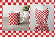 Gingham & Ditsy Floral Patterns, a Pattern Graphic by gulsengunel (Thumbnail 1 of 23)