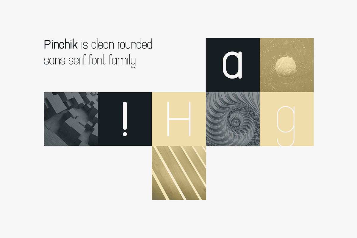 Pinchik Sans Family (5 fonts) -70% preview 3
