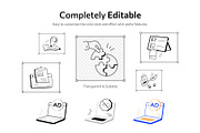 Marketing Icons, an Outline Icon by Prosymbols (Thumbnail 3 of 7)