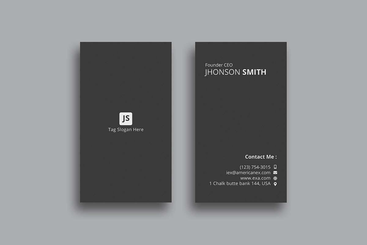 Business Card Template, a Business Card Template by Helal Shop (Photo 9 of 12)