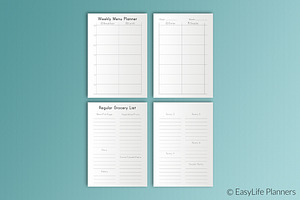 Household Planner A5 Printable