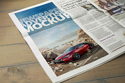 Newspaper Advertise Mockup v2, a Print Template by 2dsight (Thumbnail 5 of 11)