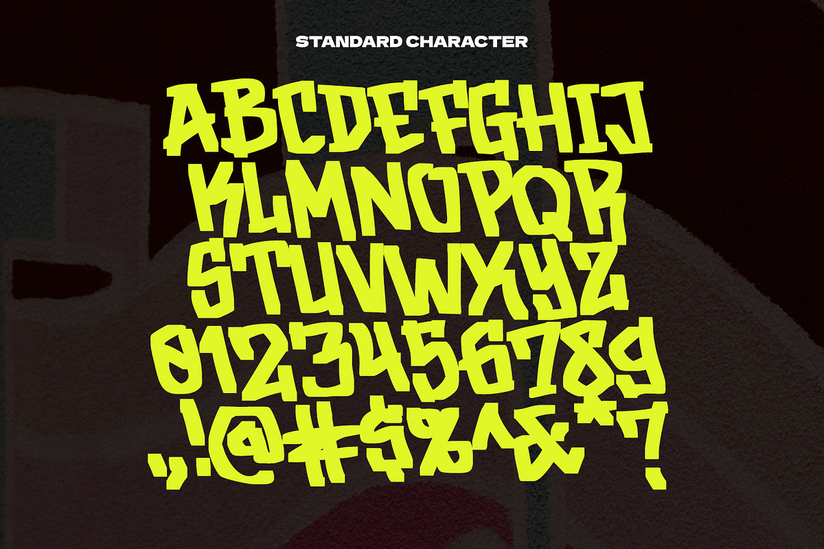 Graffixa, a Symbol Font by Ditatype (Photo 9 of 11)