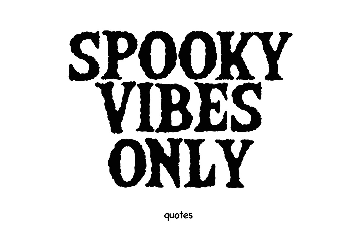 Spooky Mother Font - Serif Horror, a Serif Font by ariodsgn (Photo 5 of 6)