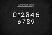 Gurat - Rough Handwritten Font, a Handwritten Font by Yogeeid Std (Thumbnail 3 of 6)