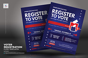 Voter Registration Flyer Templates, a Flyer Template by kinzi21 (Thumbnail 3 of 4)