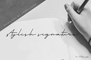 Mansions Stylish Signature, a Script Font by Say Studio (Thumbnail 2 of 10)