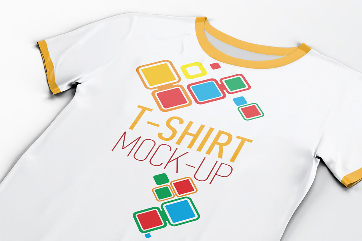 T-Shirt Mock-Up, a Shirt Mockup by DesignRushMarket (Photo 3 of 4)