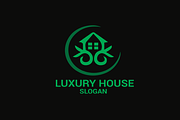 Luxury House Logo, a Branding & Logo Template by erikadesign (Thumbnail 2 of 3)