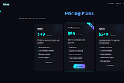 Modern Nebula – Responsive Theme, a HTML Template by Modern Themes Studios (Thumbnail 4 of 7)