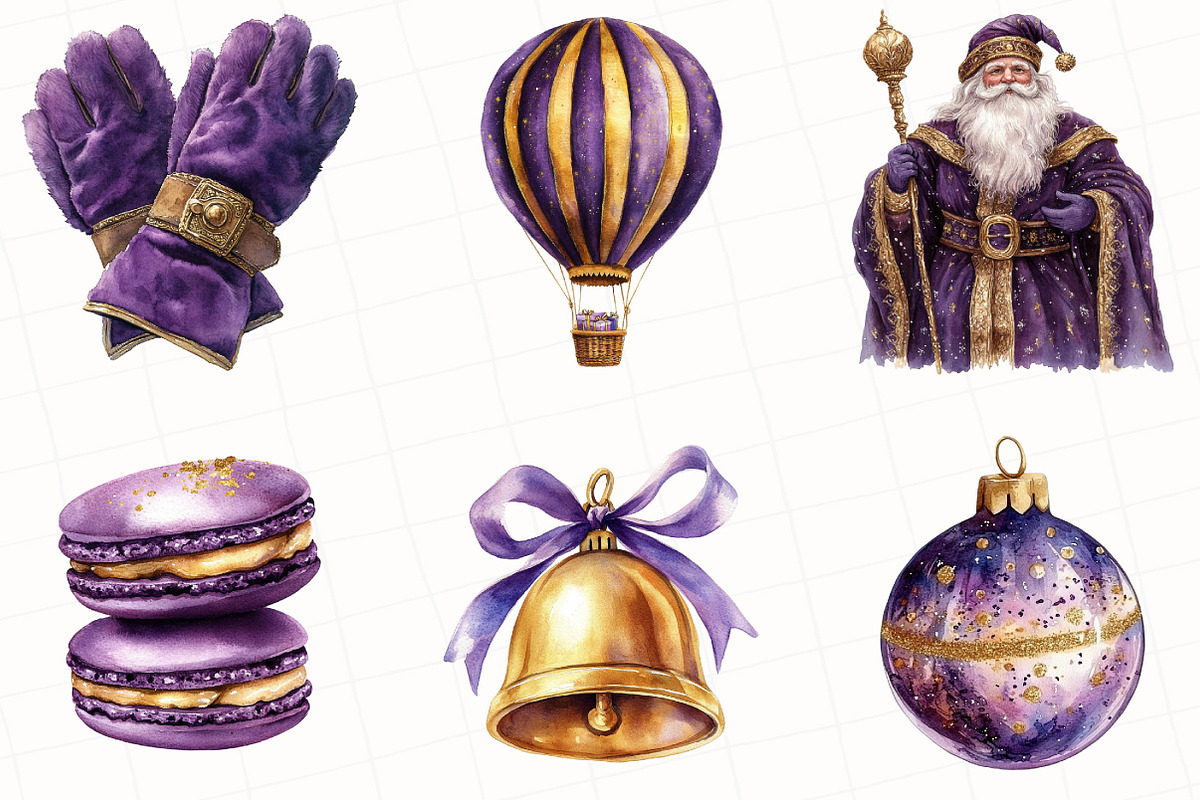 Christmas Sublimation PNG Clipart, an Illustration by OK Design (Photo 2 of 5)