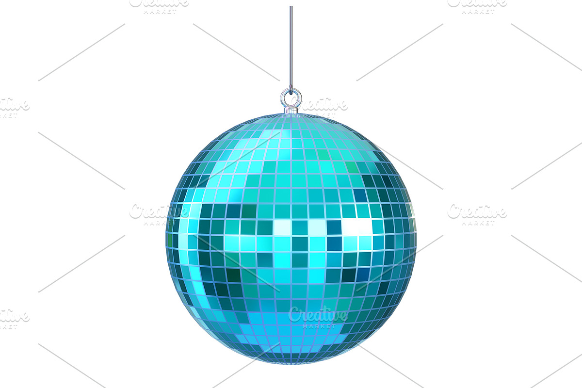 Glossy 3d Disco Ball, an Object 3D Model by Hannet (Photo 3 of 5)