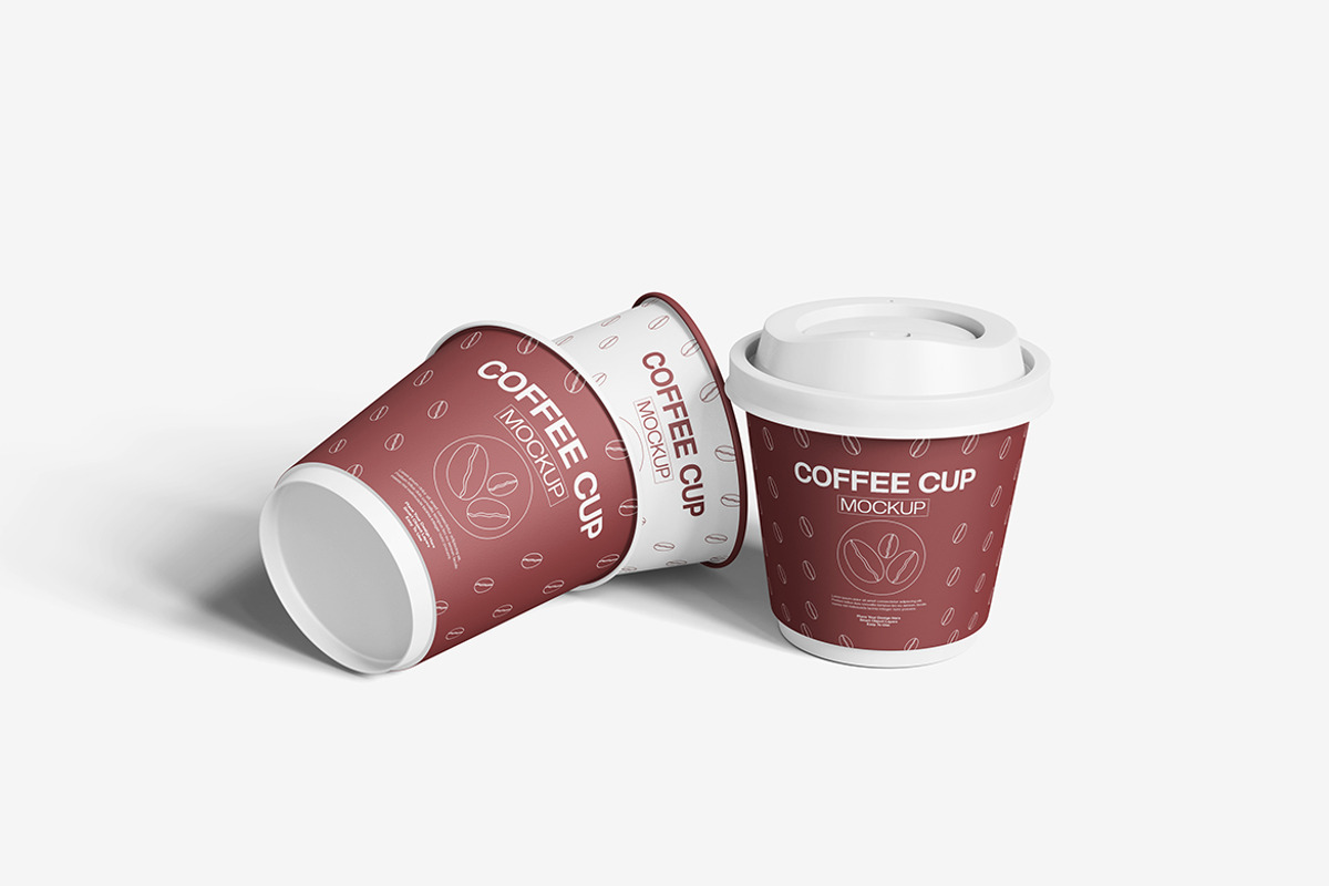 Coffee Cup Mockup, a Cups & Container Mockup by Indah (Photo 5 of 6)