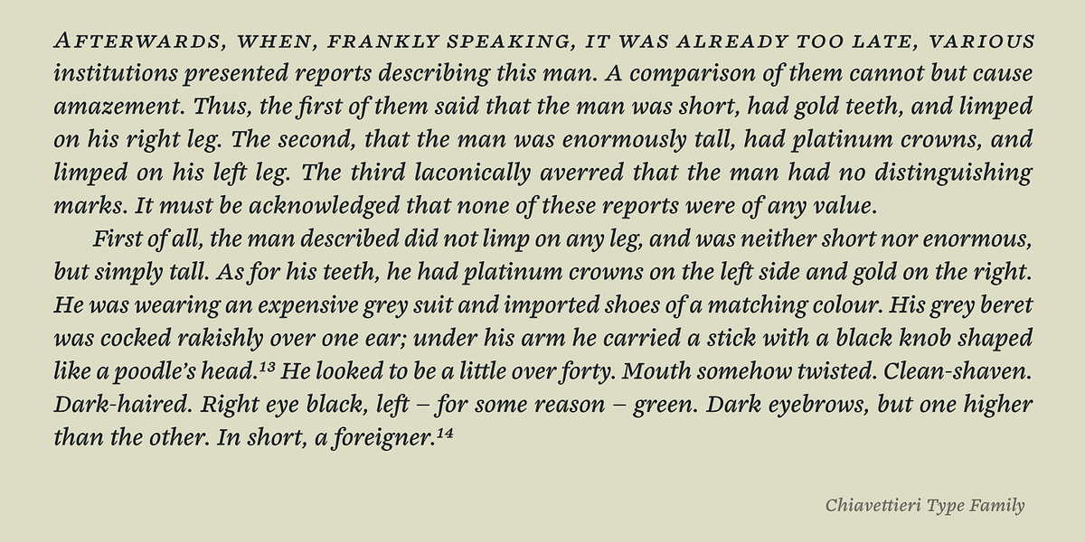 Chiavettieri, a Serif Font by Kostic Type Foundry (Photo 7 of 9)