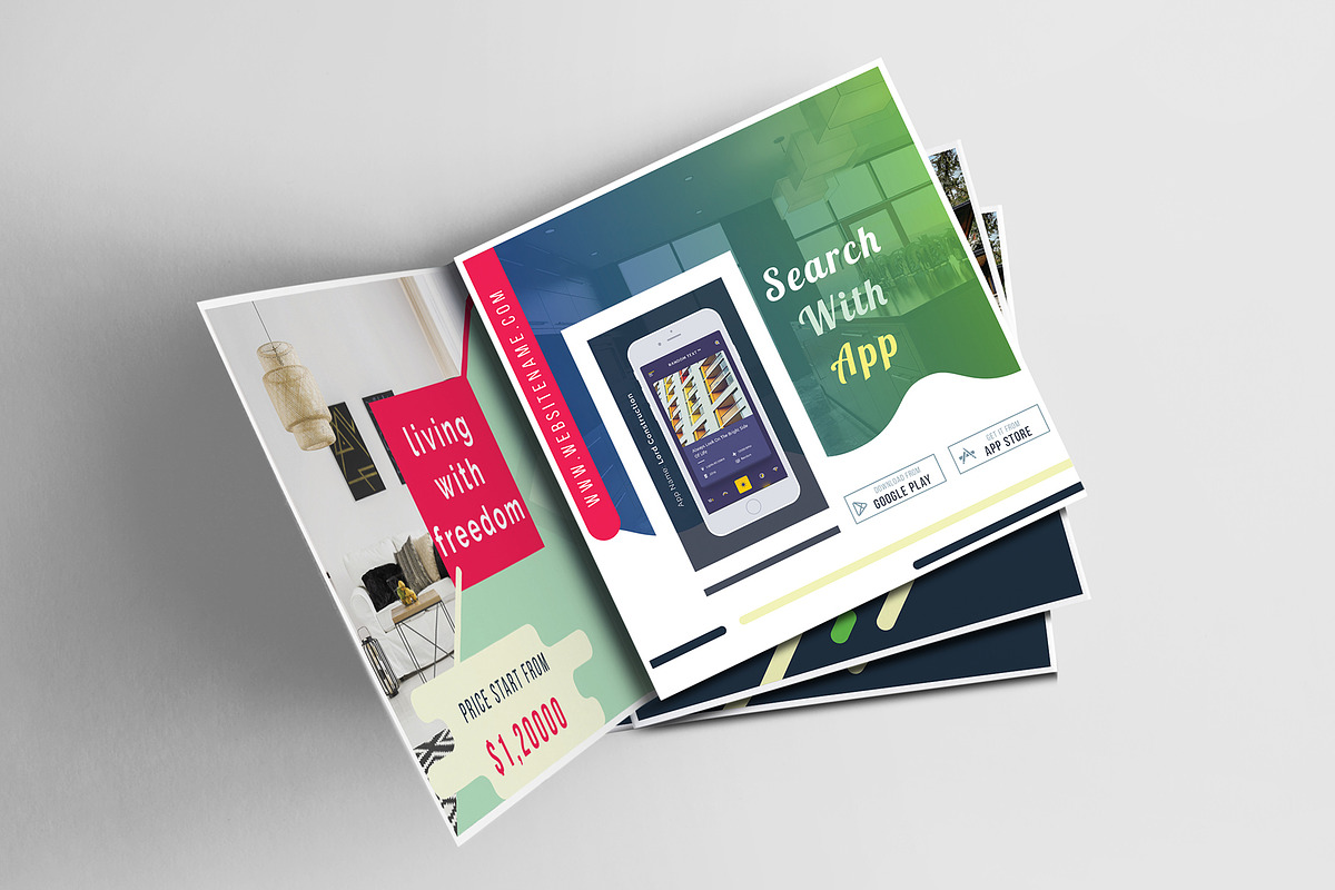 Promotional Z Fold Brochure Template, a Brochure Template by Tbunny (Photo 4 of 6)