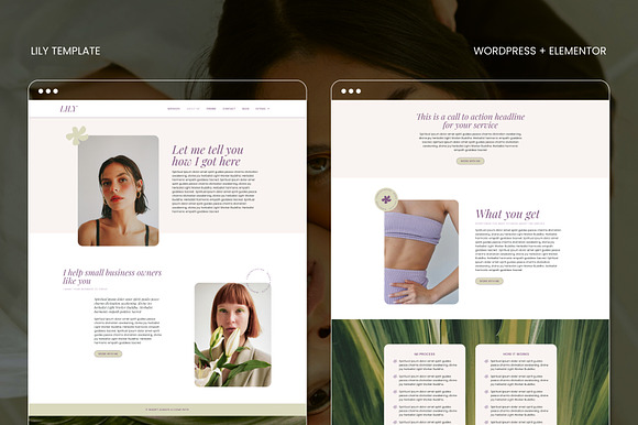 Modern WordPress Template for Small Businesses preview 8