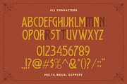 Bridge Gardens - Modern Vintage, a Serif Font by Letterhend Studio (Thumbnail 9 of 9)