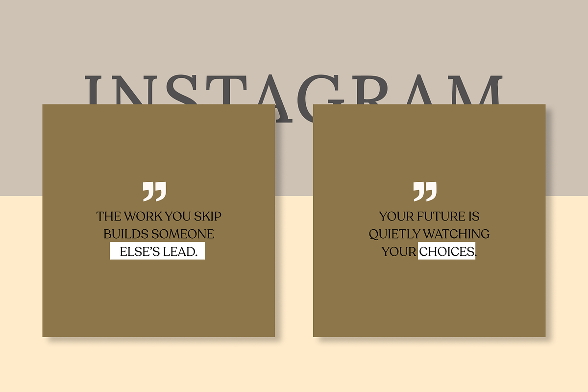 50 inspiring instagram template, a Social Media Template by RB Boutique (Photo 9 of 9)