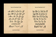 Special Handmade | Font Duo, a Script Font by Letter Fresh (Thumbnail 10 of 13)