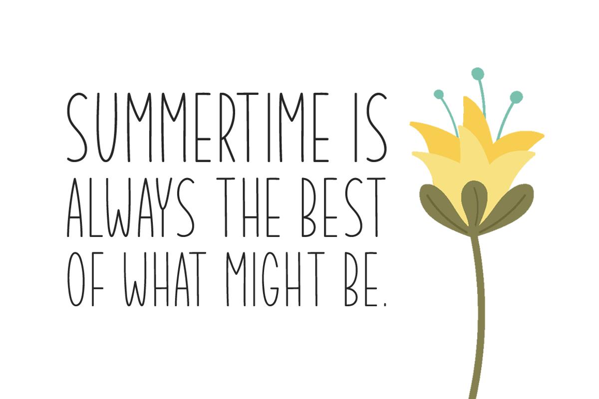 Summer Garden Typeface, a Script Font by Seemly Fonts (Photo 2 of 5)