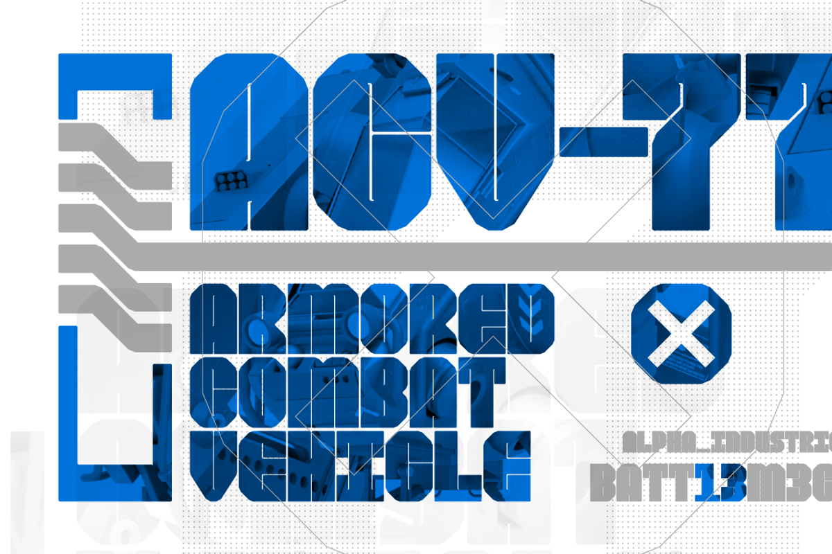 BATT13M3CH, a Font by Alex-Banks Type (Photo 5 of 5)