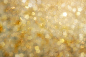 Gold Metallic Bokeh Photo