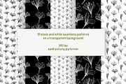 Gingko leaves floral patterns, a Pattern Graphic by Dina Guiter (Thumbnail 8 of 14)
