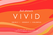 Vivid swirl abstract backgrounds, a Texture Graphic by Mazarine Silver (Thumbnail 1 of 16)