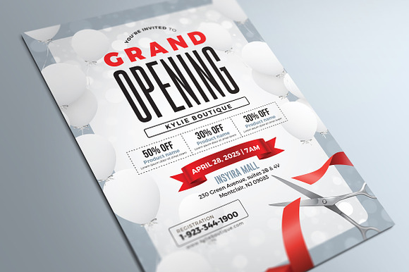 Grand Opening Flyer preview 2
