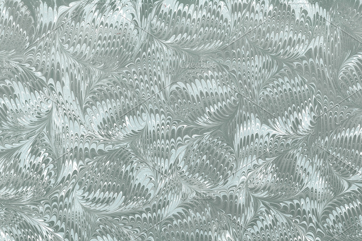 3 Hand Marbled Papers Snake, a Texture Graphic by Marblingdom (Photo 4 of 4)