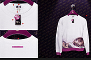 Hoodie / Blouse On 5 Stages Mock-up, a Hoody Mockup by Mocca Mockups Store (Thumbnail 48 of 69)