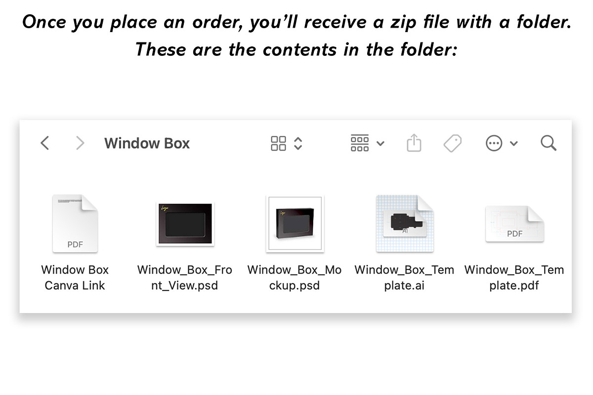 Window Box Mockup + Template, a Packaging Mockup by Korner (Photo 12 of 12)
