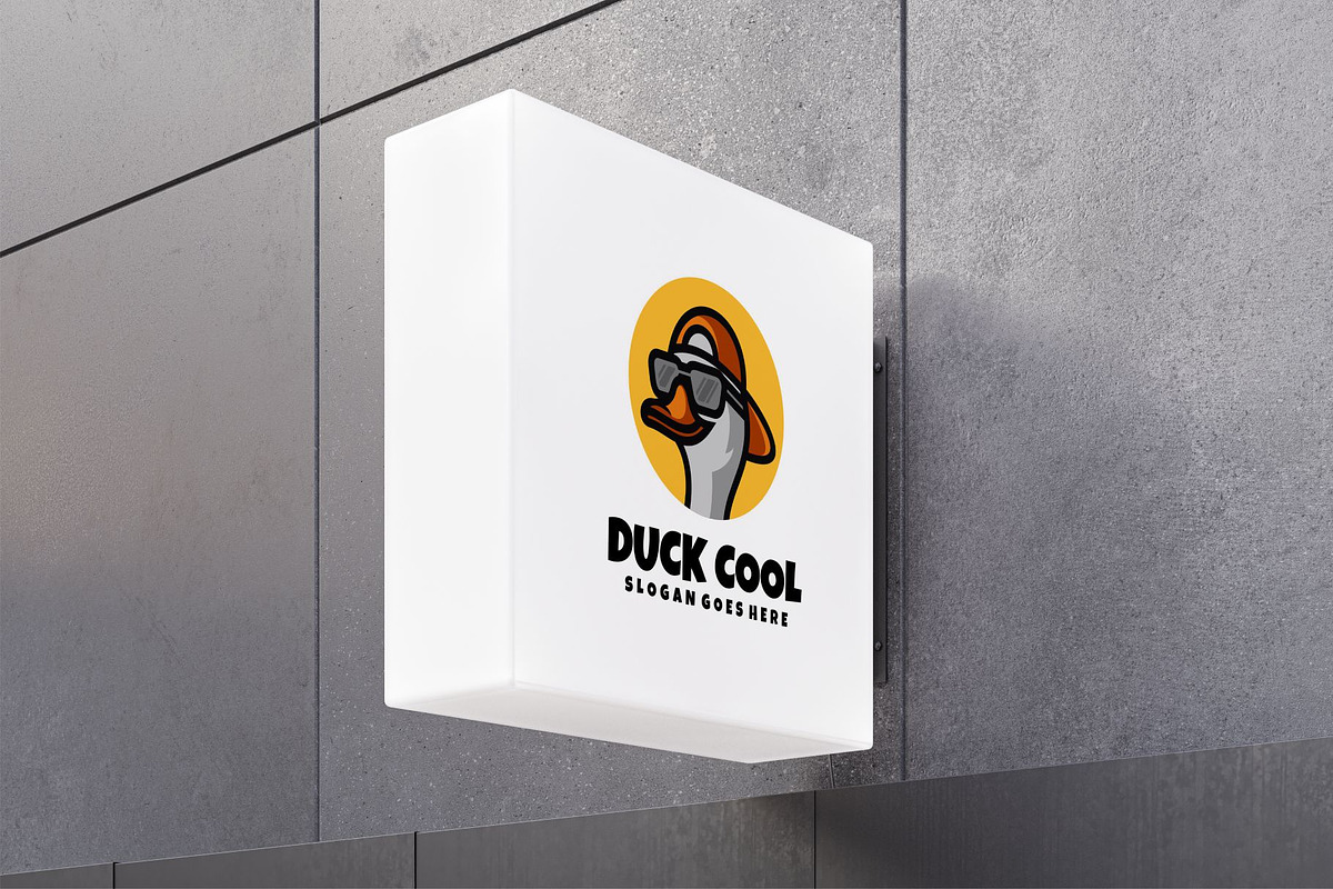 Duck Cool Mascot Logo Design, a Branding & Logo Template by Artnivora.Std (Photo 3 of 3)